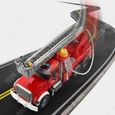 TD® Échelle de lutte contre l'incendie à jet d'eau inertielle voiture son et lumière puzzle simulation modèle enfant voiture jouet-2