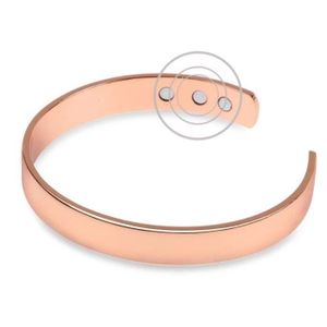 Bracelet Magnétique Tungstène Plaqué Or 24K - Soulagement Douleur Arthrite, Réglable, Neuf Avec étiquettes