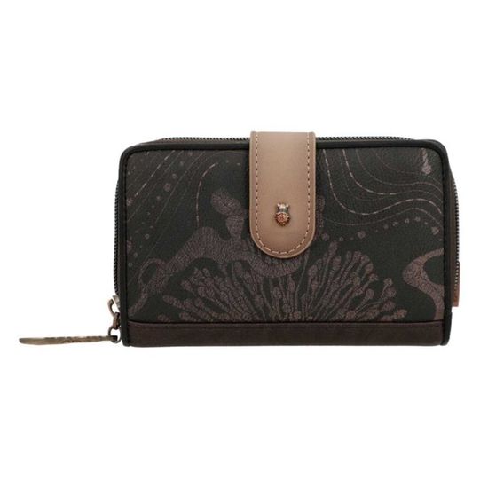 Portefeuille Zippé Compact Anekke Sunrise - 15 X 10 X 3 Cm | Design Méditerranéen Multifonction