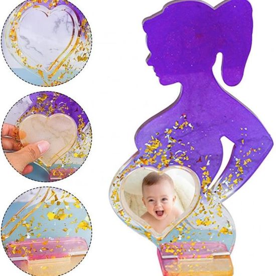 Moule Résine Carrousel Cheval Silicone - DIY Déco Mariage Ou Cadeau - Forme Romantique - 84x100mm