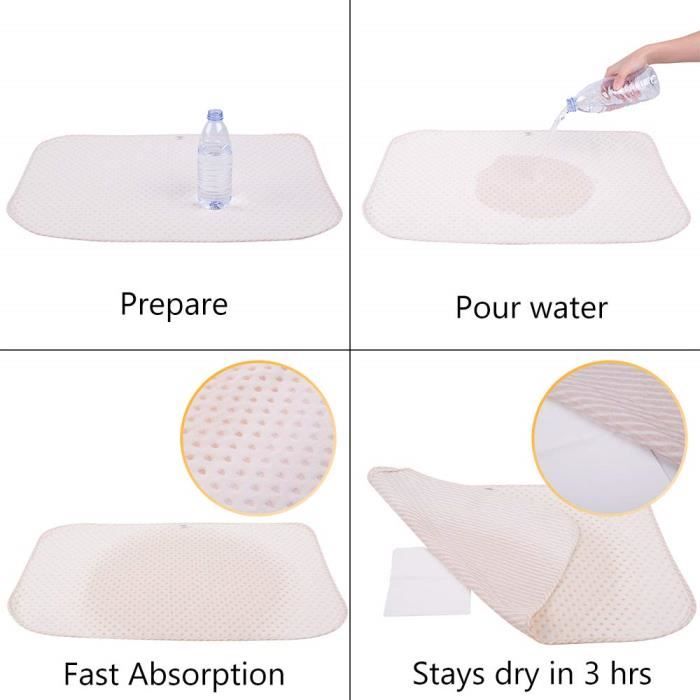 Tapis Lavable Anti-pisse Pour Chien 50x70 Cm - Alèse Rafraîchissante En Mesh Respirant, Imperméable TPU, Idéal Chiot, Chat Et Animaux âgés