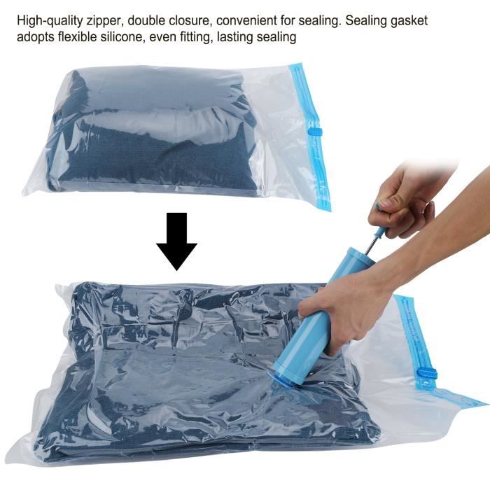 6pcs Quilt Sac de rangement sous vide Couverture de voyage