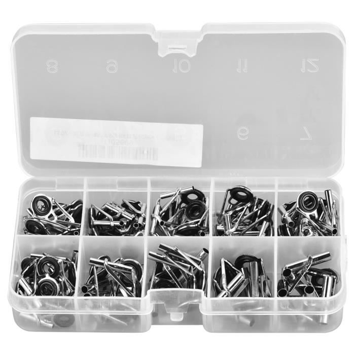 Anneau De Guidage Pour Canne à Pêche - Cadre Inox, Céramique, 4mm
