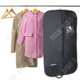 TD® Lot de 5 Housses de protection à vêtements pour costumes et chaussures imperméabilité protection des voyages aéroport hôtel-3