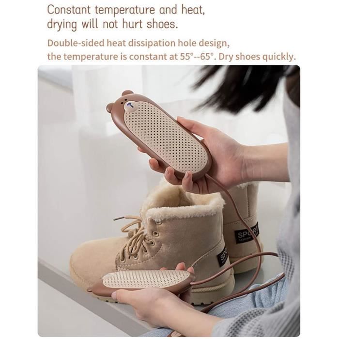 Sèche Chaussures électrique Portable Chauffage à Température Constante