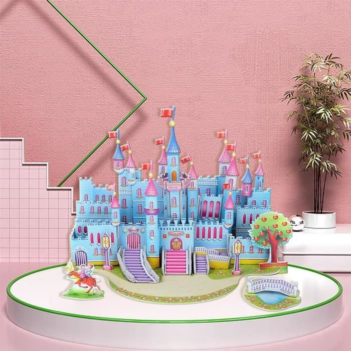 Puzzle 3D Château à Vapeur Steampunk en Bois