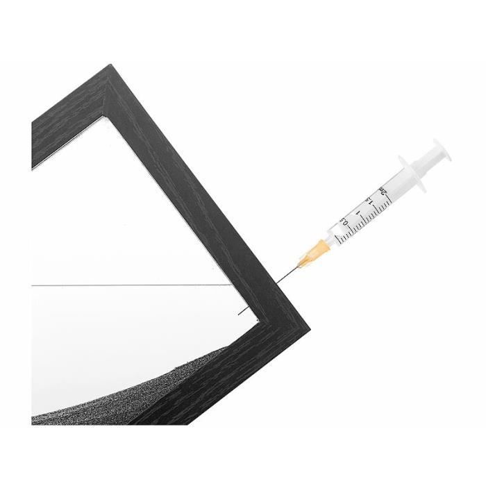 Tableau de sable - INFACTORY - 35 x 16 cm - Noir et blanc - Cadre en ...