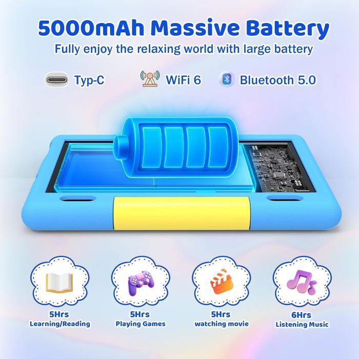 Tablette Android Enfant Tablette Enfant UMIDIGI G2 10,1 Android 13 - 8Go RAM - 64Go - Contrôle Parental - 6000mAh Tablette Enfant 10 Ans Tablette Android Enfant Tablette Enfant UMIDIGI G2 10,1 Android 13 - 8Go RAM - 64Go - Contrôle Parental - 6000mAh Tablette Enfant 10 Ans