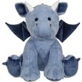 Gipsy Toys - Dragon Floppy - Peluche - 30 cm - Bleu-0