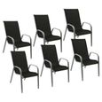 Lot 6 chaise de jardin