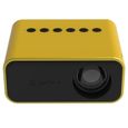 Accueil Mini Projecteur LED YT500 Vidéo Projecteur Accueil Media Player jaune-AU plug-0