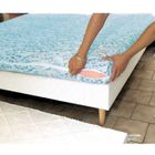 Housse pour matelas - PROVENCE OUTILLAGE - 160 x 200 cm - Lavable - Blanc - Chambre