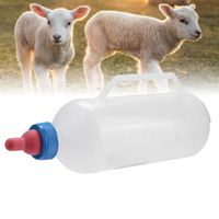 XXU® Bouteille de lait d'agneau épaissie, biberon en plastique pour bébé chèvre, mangeoire à lait d'agneau pour agneaux mouto 144868