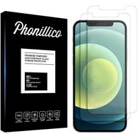 Verre Trempé pour iPhone 12 PRO MAX (6,7") [Pack 2] Film Vitre Protection Ecran Phonillico®