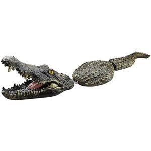 STATUE - STATUETTE   Faux Alligator Ornement Piscine Float, Flotting Cr