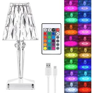 Generic Lampe de scène en cristal rechargeable USB 5V, lanterne Portable  pliable et étanche, rotative et colorée à prix pas cher
