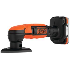 Black /& Decker ka2500k Compact-Mouse Triangle Meuleuse 120 W avec ACCESSOIRES /& VALISE