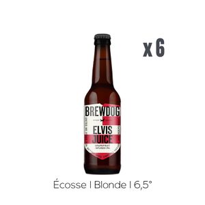 BIERE Pack Bières Brewdog Elvis Juice - 6x33cl - 6,5%