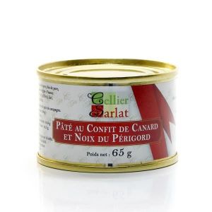 CONSERVE-VIANDE Terrine au Confit de Canard et aux Noix du Périgord 65g