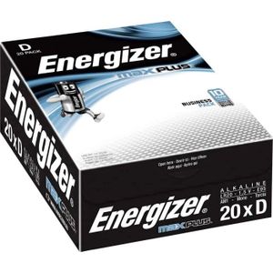 PILES Pile LR20 alcaline(s) Energizer E3013237001.5 V 20