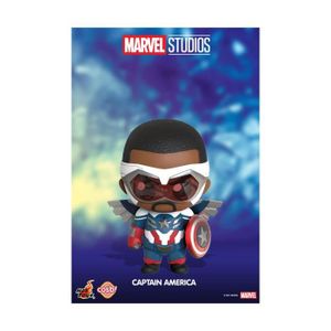 FIGURINE - PERSONNAGE Figurine Cosbi Captain America 8 cm - Hot Toys - Falcon et le Soldat de l'hiver - Marvel - Mixte - Adulte