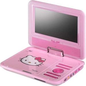 RADIO CD ENFANT Lecteur DVD portable - Hello Kitty