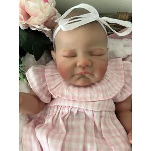 POUPON Pinky Reborn, ensemble de poupées bébé fille endormies adorables de 19 pouces (49 cm) et très réalistes.