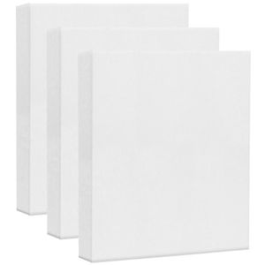 6 TOILES A PEINDRE B.K sur chassis BASIC 15x15 cm pur coton 