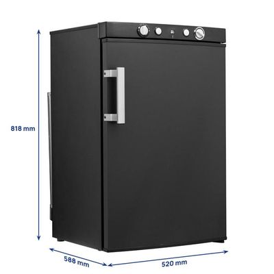 Réfrigérateur Camping SMAD 60L 3 Voies (240V/12V/Gaz) - Absorption - Noir - Pour Camping-car Et Caravane