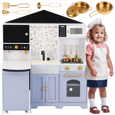 Ensemble Barbecue Sensoriel Enfant Avec Son Grésillant Et Lumières – Kit De Cuisine Imaginaire Changeant De Couleur – Jeu De Rôle En Plein Air Pour Filles Garçons – Cadeau Anniversaire Noël