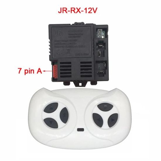 Homefurnishmall – Récepteur RX57 Et Télécommande 2,4 G Pour Voiture électrique Enfant, 6V/12V, Pièce Détachée