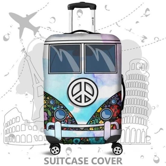 Housse De Protection Valise Transparente Lot De 3 - PVC étanche, Anti-rayures - Tailles 75-80 Cm