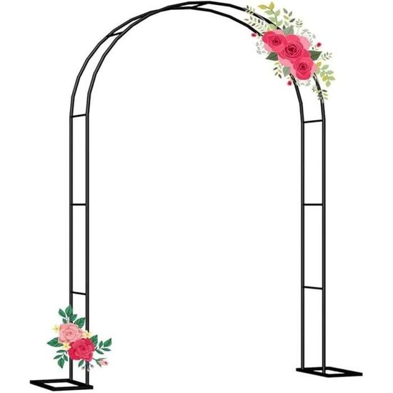 Arche De Jardin En Métal Pour Plantes Grimpantes - Support Rosier, Glycine - Décoration Mariage/Fête - Plusieurs Tailles