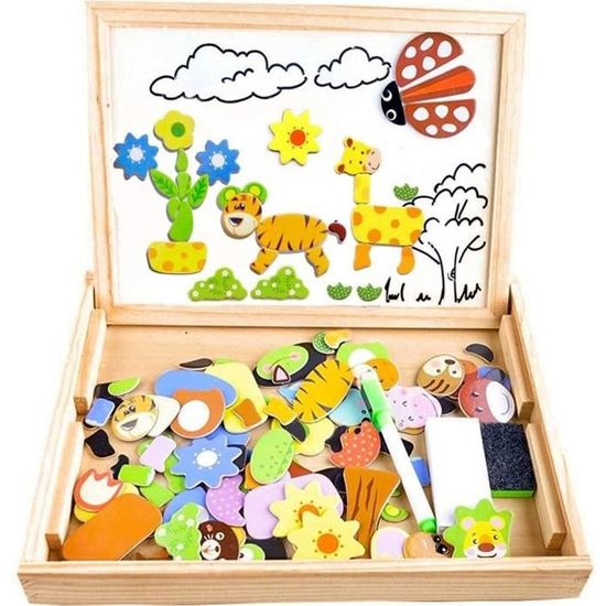 COOLJOY Magnétique Puzzle Jouet Enfant 2 3 Ans - Eux Enfant pour Cadeau  les Prix d'Occasion ou Neuf