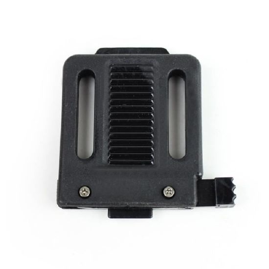 Lot De 2 Accessoires Voiture Noirs - Universels, Alliage Et ABS, Installation Facile