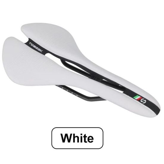 Selle De Vélo BTWIN – Noir Et Blanc, Rails Cr-Mo, Pour VTT Ou Route, Universelle