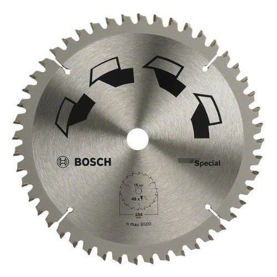 Bosch 2609256890 Lame de scie circulaire Spécial 184 mm