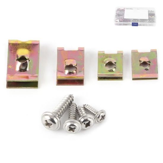 Lot De 100 Clips De Fixation Pour Terrasse En Composite Avec Vis En Acier Inoxydablehauteur 1 Cm 90462548 Lot De 100 Clips De Fixation Pour Terrasse En Composite Avec Vis En Acier Inoxydablehauteur 1 Cm 90462548