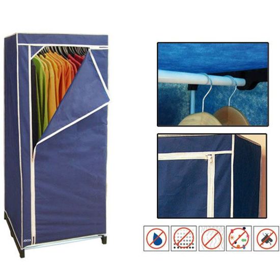 Armoire de rangement avec penderie Cdiscount Maison