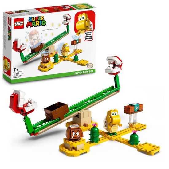LEGO® Super Mario™ 71365 Ensemble d'Extension La balance de la Plante Piranha