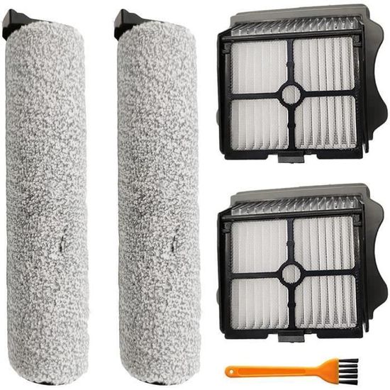 Floor One Stretch S6 Brosses À Rouleaux Et Filtres Pour Aspirateur Tineco Floor One Stretch S6/Swtich S6/S7 Stretch/S9 Artist/I5 - Electroménager