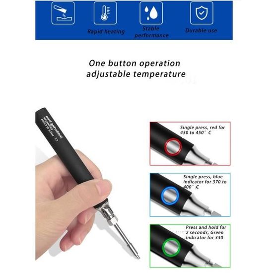 Station De Soudage Électronique Jieotwice 80W - Fer à Souder Avec Pédale - Pour Circuits Imprimés Et Composants