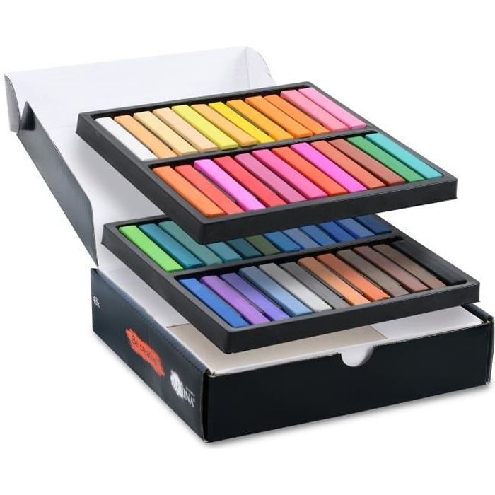 Artina Master series Set de 48 pastels à l'huile Professionnels - Tendre - Gras