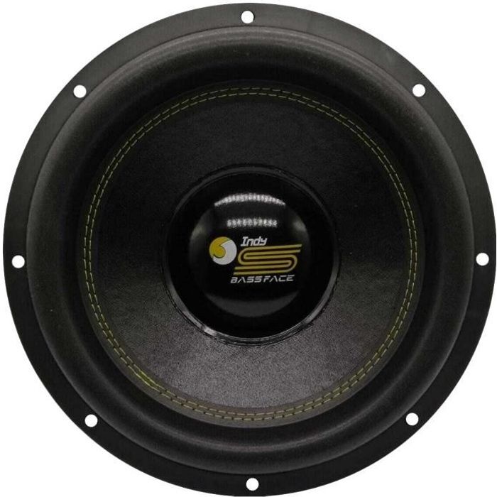 1 SUBWOOFER BASS FACE INDYS12/2 INDY S12/2 30,00 cm 12- diamètre dual voice coil 2+2 ohm 1300 watt rms 2600 watt max, 1 pièce