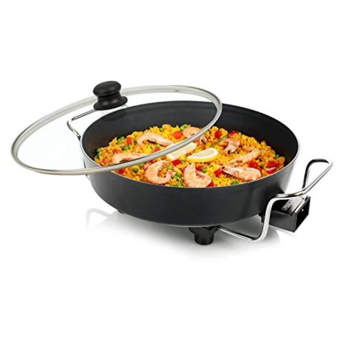 Multi cuiseur Chef Pro - Diamètre: 35 cm - Couvercle en verre