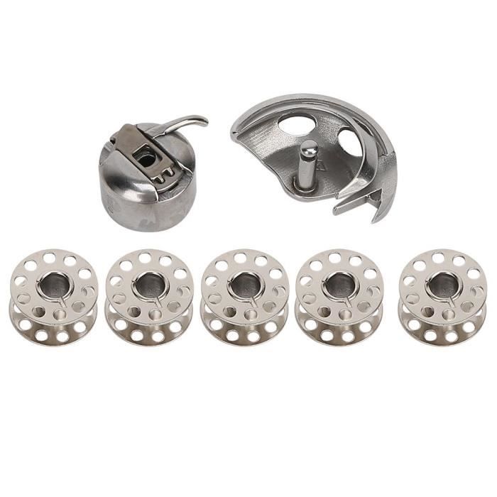 BOYOU Canettes + Étui À Canette + Crochet De Navette Pour Machine À Coudre Domestique À L'Ancienne
