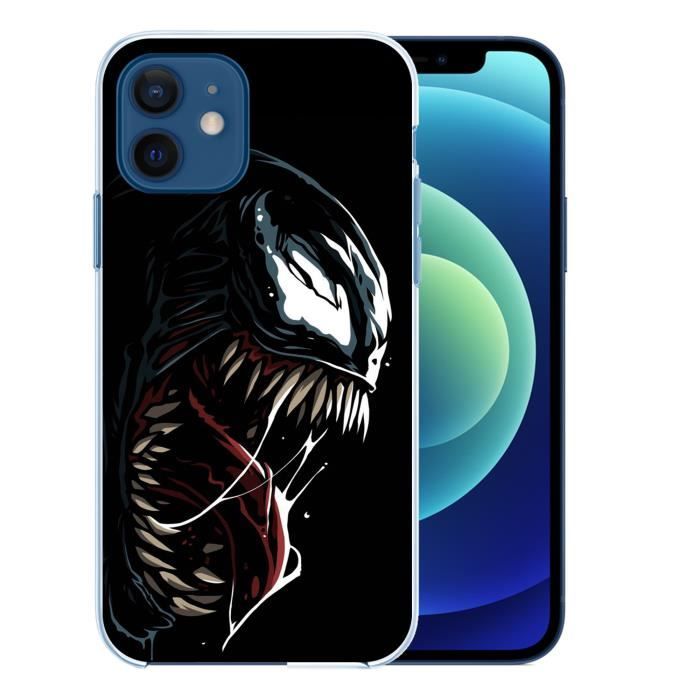 Coque pour iPhone 12 - Venom Comics. Accessoire telephone, protection iPhone