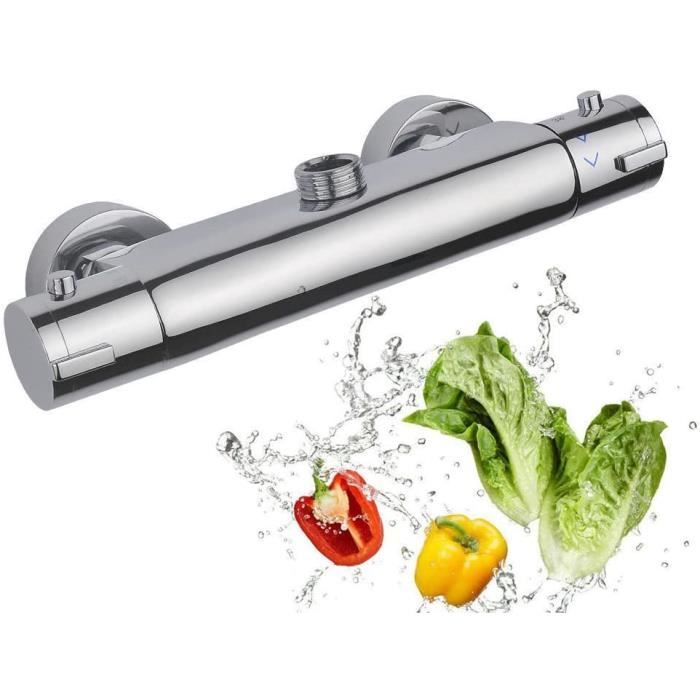 Mitigeur de douche thermostatique de douche design Robinet mitigeur pour douche thermostatique