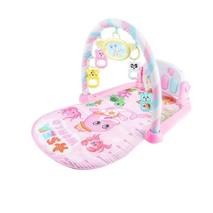 Tapis de jeu 3 en 1 pour bébé, musique et gymnastique Lay Fun & Fun Fitness Piano Boy Girl