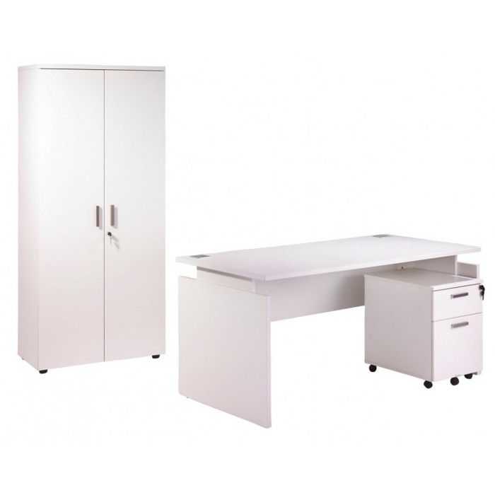 Bureau Ineo 160 x 80 cm Blanc